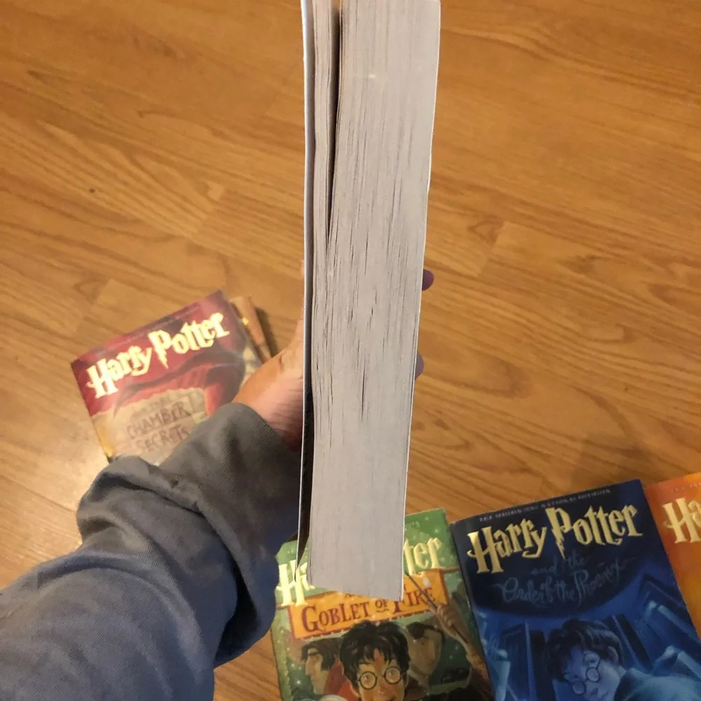 Harry Potter Paperback 1-7 Book Set - Picture 8 of 12